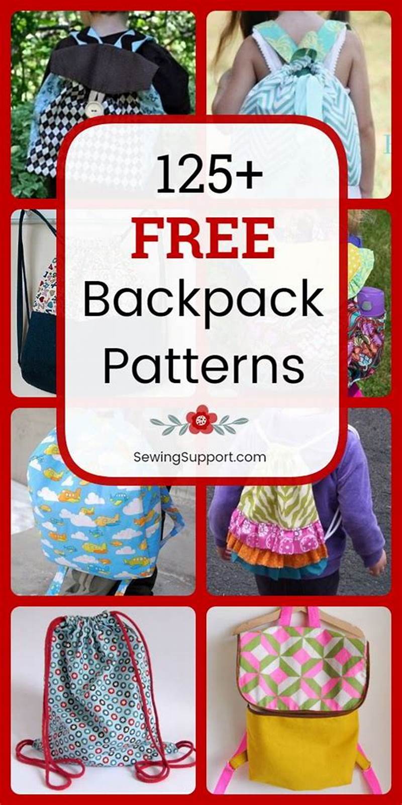 Backpack Free Sewing Pattern