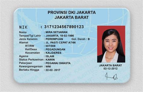 Bahan KTP Asli