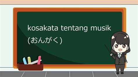 Bahasa Jepang Kecap Manis Musik