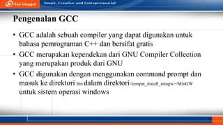 Bahasa Pemrograman GCC