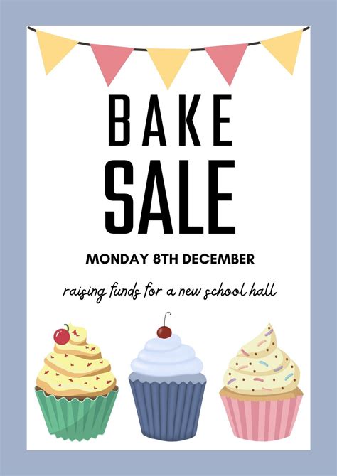 Bake Sale Flyer Template
