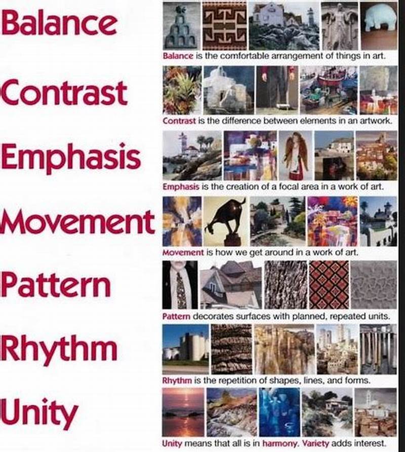 Balance Movement Pattern Emphasis Variety And Unity