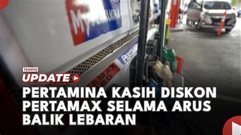 Balik Mudik Makin Asyik dengan Diskon Pertamax! Cuma Rp300 Seliter Loh!