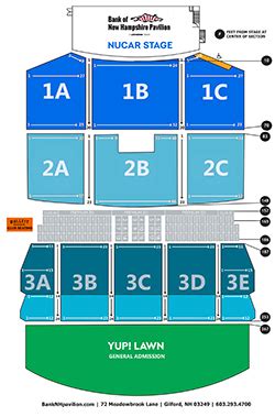 Bank Of Nh Seating Chart