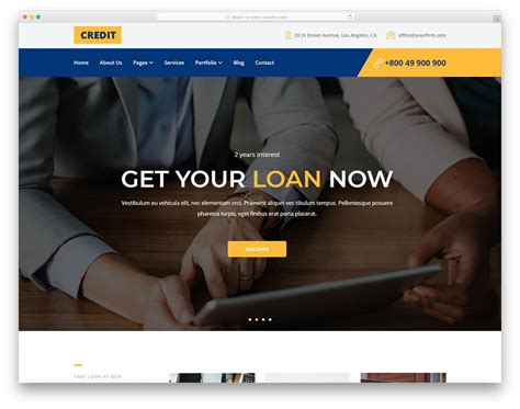 Bank Web Template