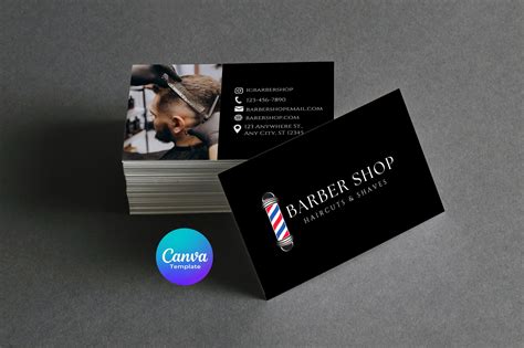 Barber Business Card Template