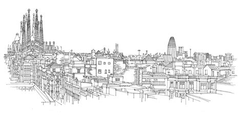 Barcelona Drawing
