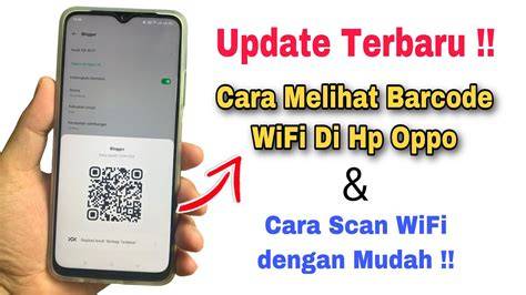 Barcode WiFi di HP Oppo