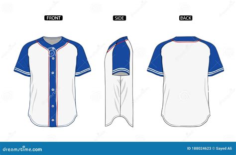 Baseball Jersey Design Template