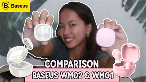 Baseus WM01 vs WM02 vacuum cleaner comparison
