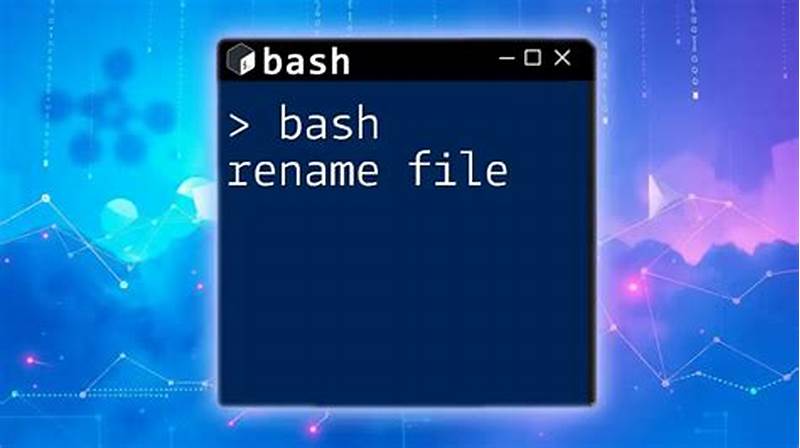 Bash Rename Files With Pattern