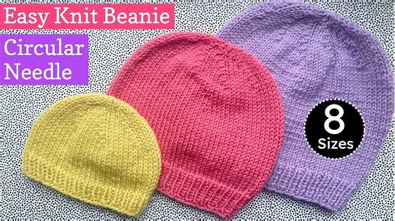 Basic Knit Beanie Pattern