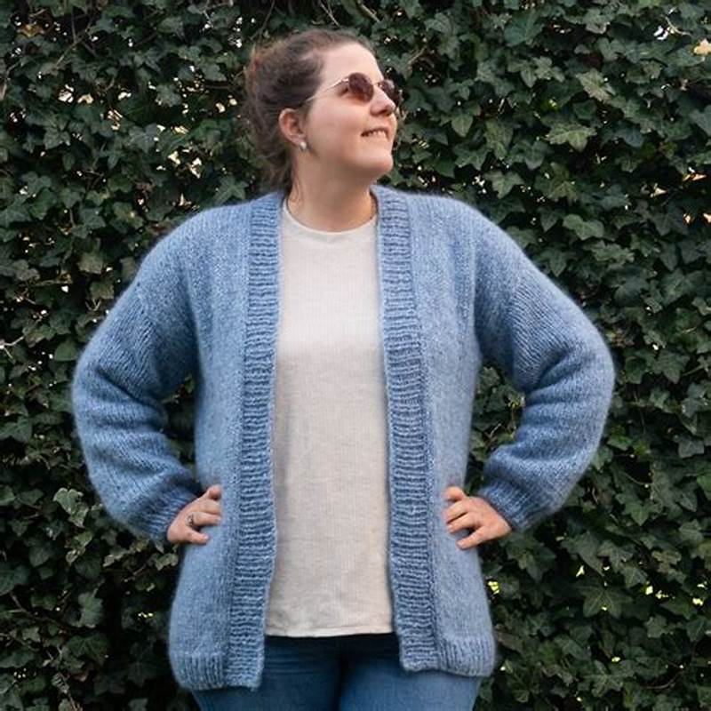 Basic Knit Cardigan Pattern