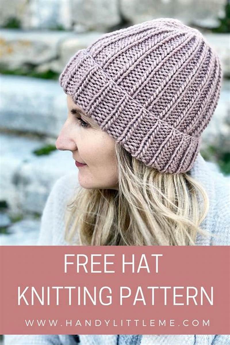 Basic Knit Hat Pattern Free