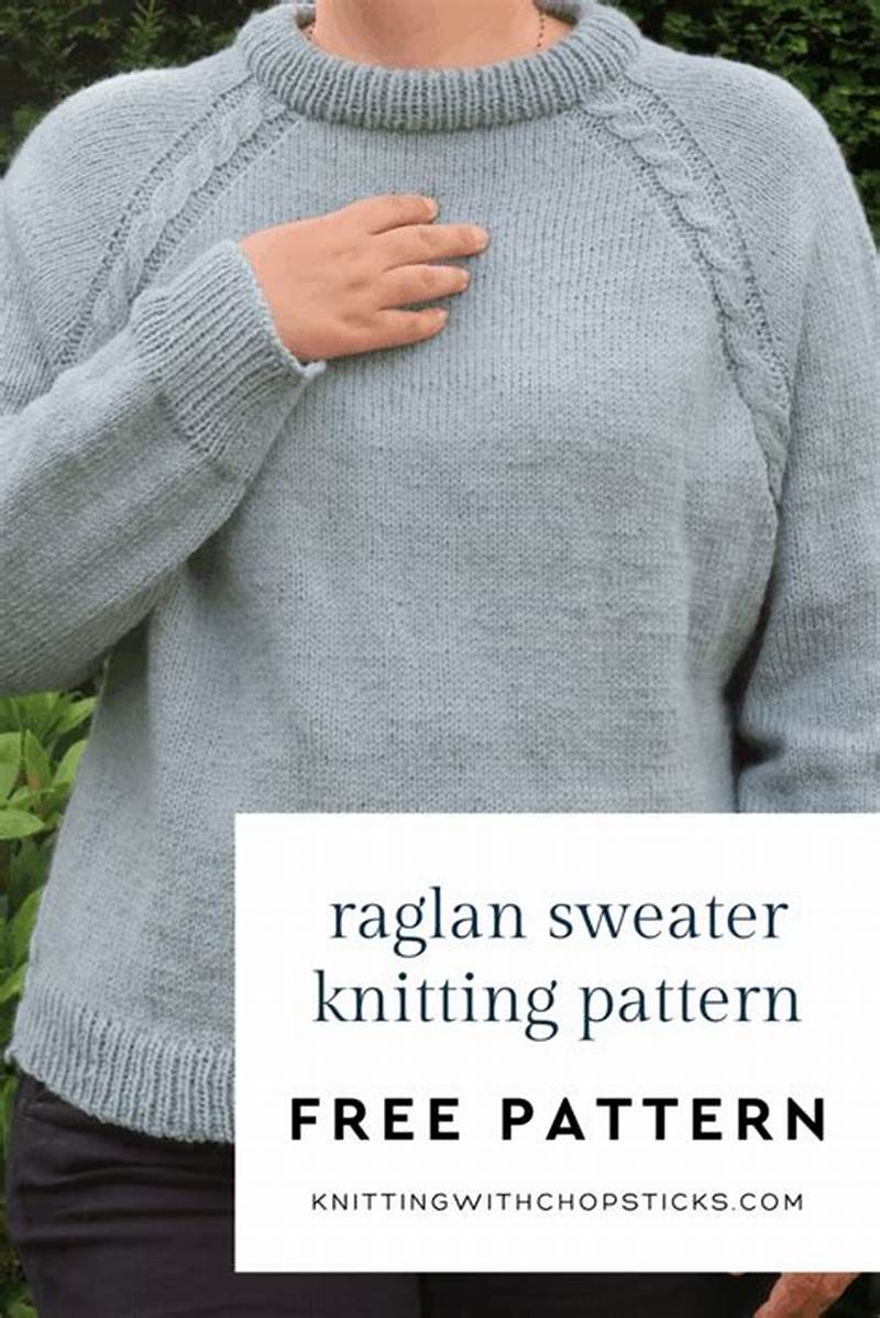 Basic Raglan Sweater Pattern