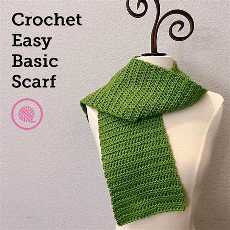 Basic Scarf Crochet Pattern