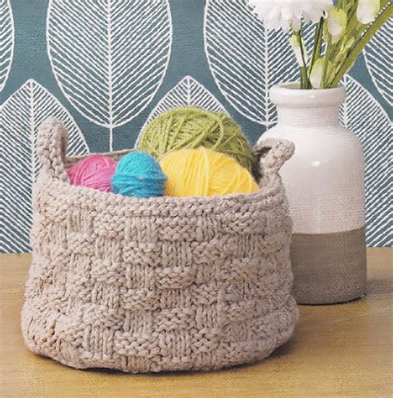 Basket Pattern Knitting