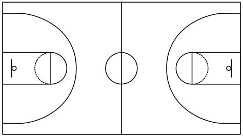 Basketball Court Design Template