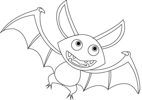 Bat Printable Coloring Pages