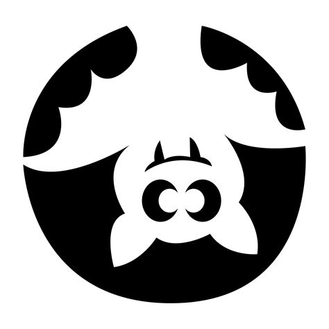 Bat Pumpkin Template