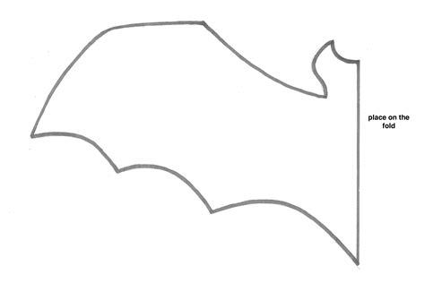 Bat Template To Cut Out