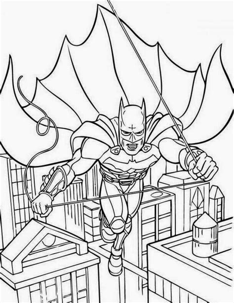 Batman Free Printable Coloring Pages