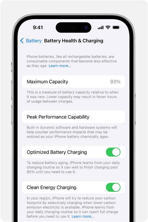 Battery Health iPhone