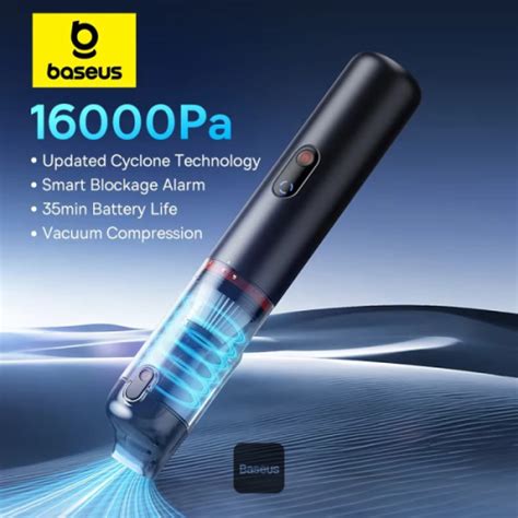Battery life Baseus vacuum cleaner