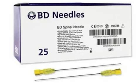 Bd Spinal Needle Catalog