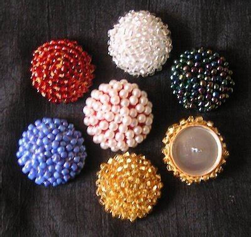 Beaded Button Pattern