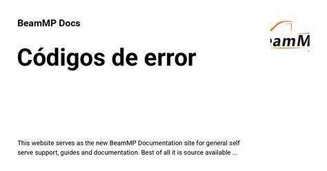 Understanding BeamMP Error Code 10060