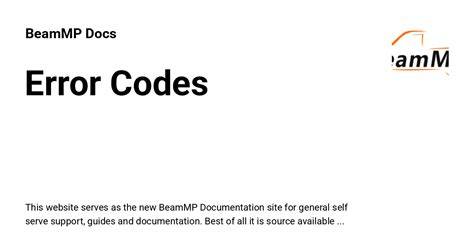 What is BeamMP Error Code 10060?