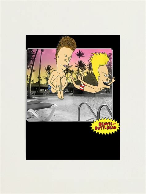 Beavis and Butthead swimming pool features