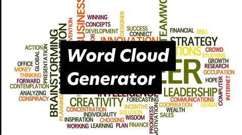 Because word cloud