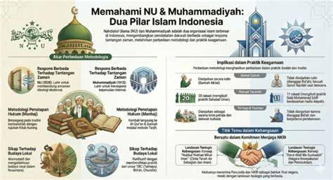 Beda NU dan Muhammadiyah Puasa Lebaran