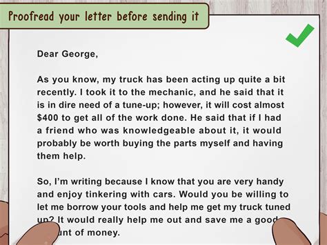 Begging Letter