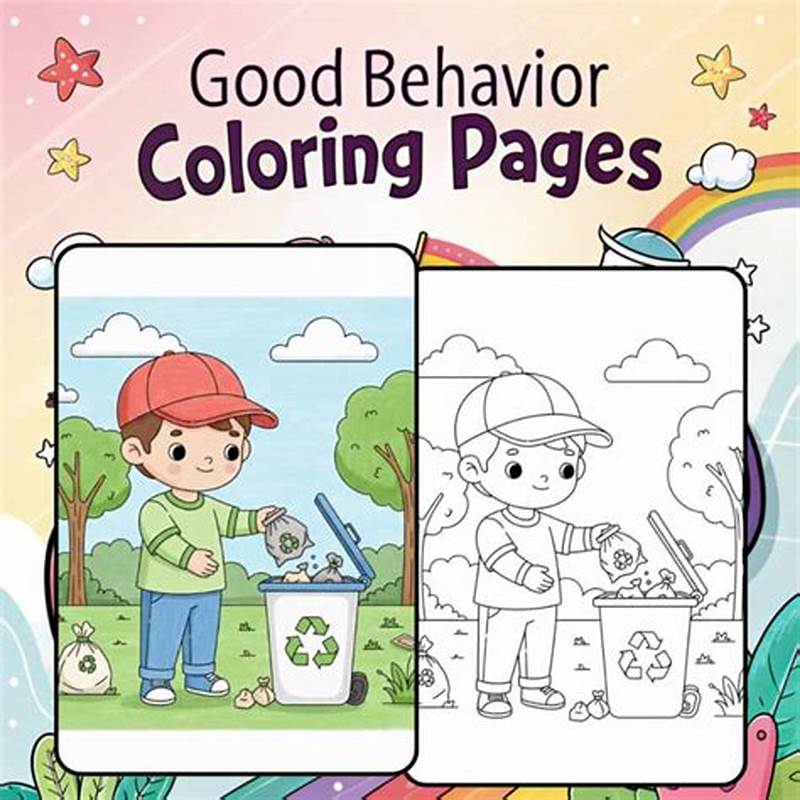 Behavior Coloring Pages