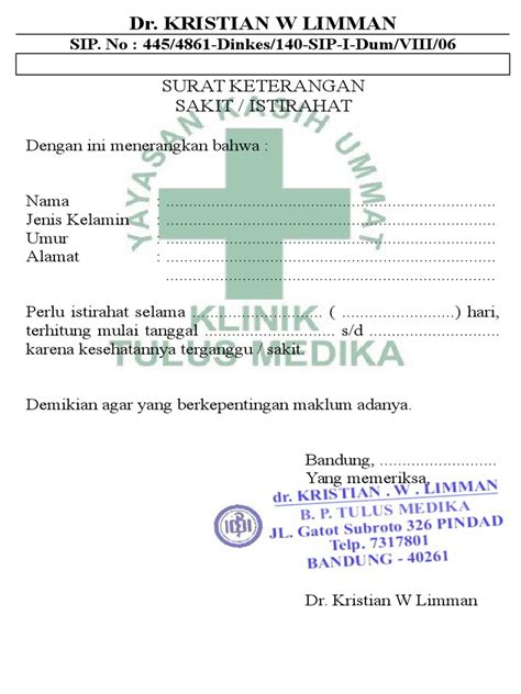 Legalitas Pembelian Surat Dokter