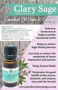 Natural beauty with clary sage