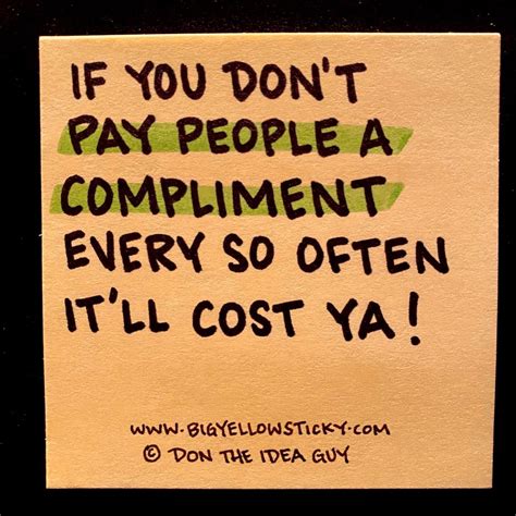 Benefits of paying compliments forward