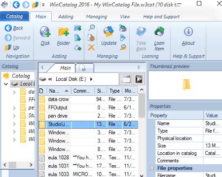 Best Freeware For Cataloging Video And Image Files
