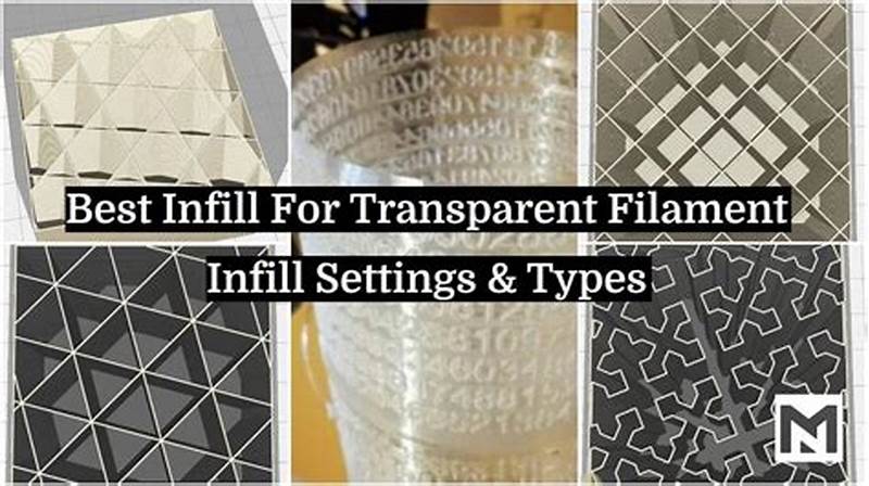 Best Infill Pattern For Transparent Filament
