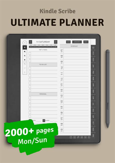 Best Templates For Kindle Scribe