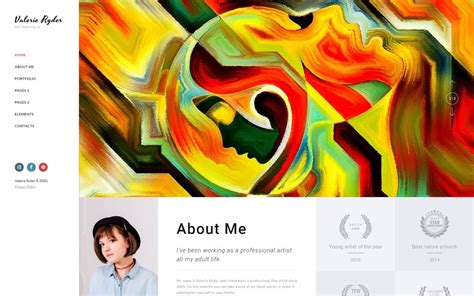 Best Website Templates For Artists
