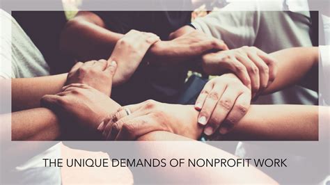 Beyond the Bottom Line: The Rewarding World of Non-Profit Work