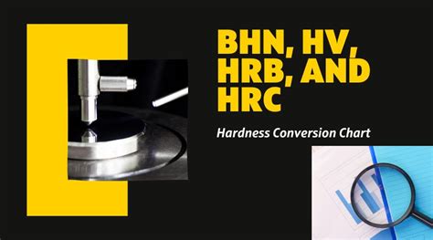 Bhn Conversion Chart