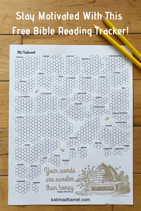 Bible Reading Tracker Printable Free