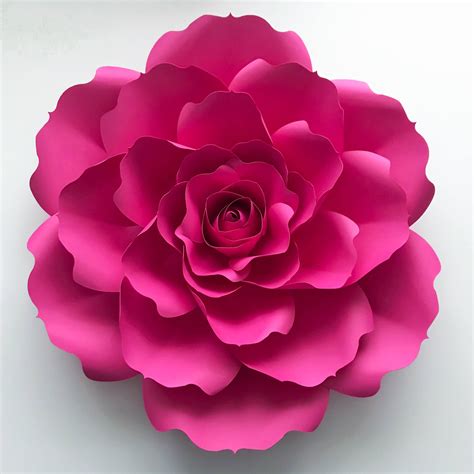 Big Flower Template