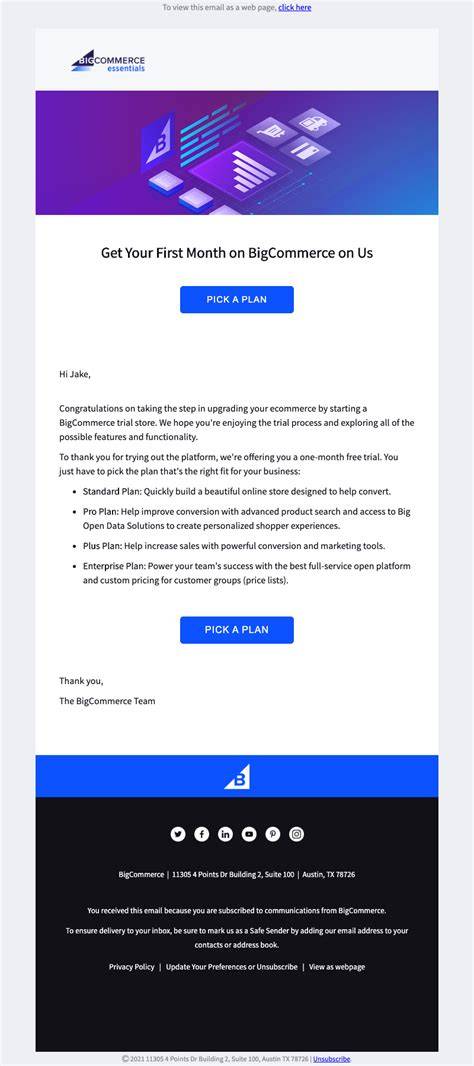 Bigcommerce Email Templates