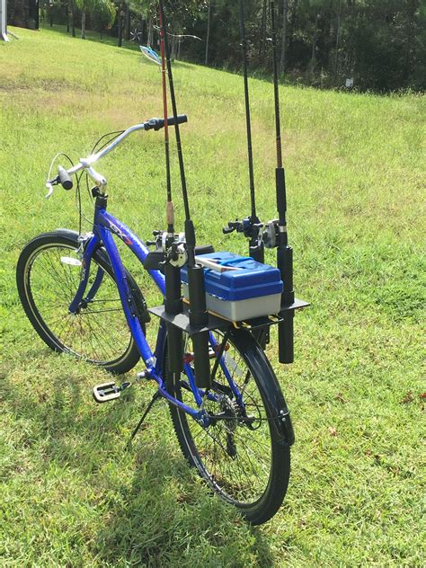 Bike Fishing Pole Holder Safe and Secure